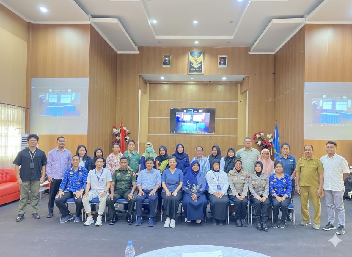 Kanwil Ditjenpas Maluku Berkolaborasi dengan Dinas Kesehatan Pemprov Maluku dalam Upaya Pengendalian TBC-HIV