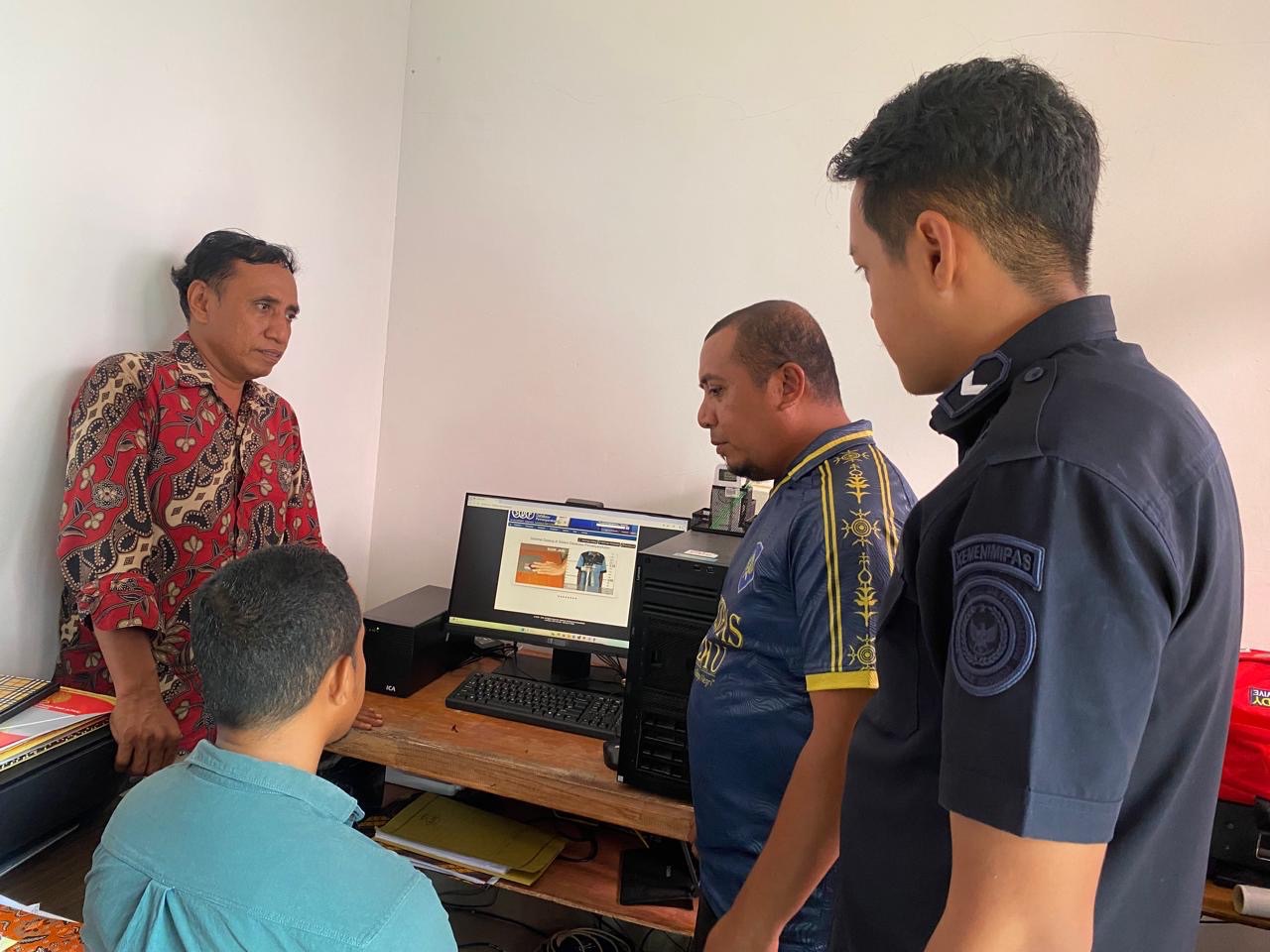 Monitoring dan Evaluasi SDP, Kanwil Ditjenpas Maluku Pastikan Optimalisasi Layanan di LPKA Ambon