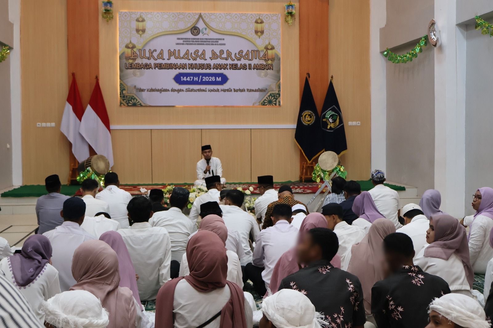 Hangat dan Penuh Makna, Kakanwil Ditjenpas Maluku Bersama Anak Binaan LPKA Ambon Sambut Berkah Ramadhan