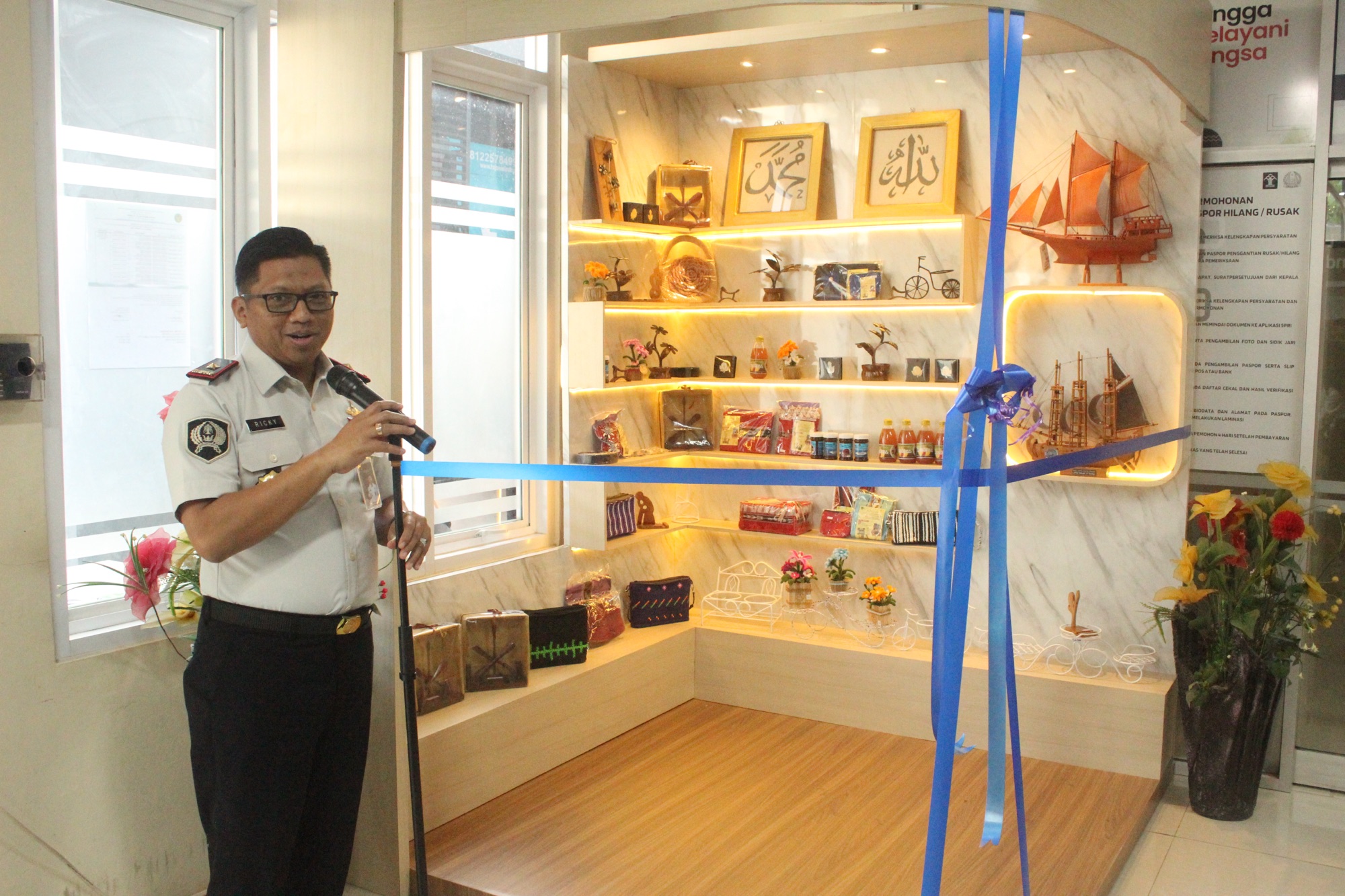 Dukung Pemberdayaan Ekonomi Warga Binaan, Lounge Gerai UMKM Pemasyarakatan Maluku diresmikan