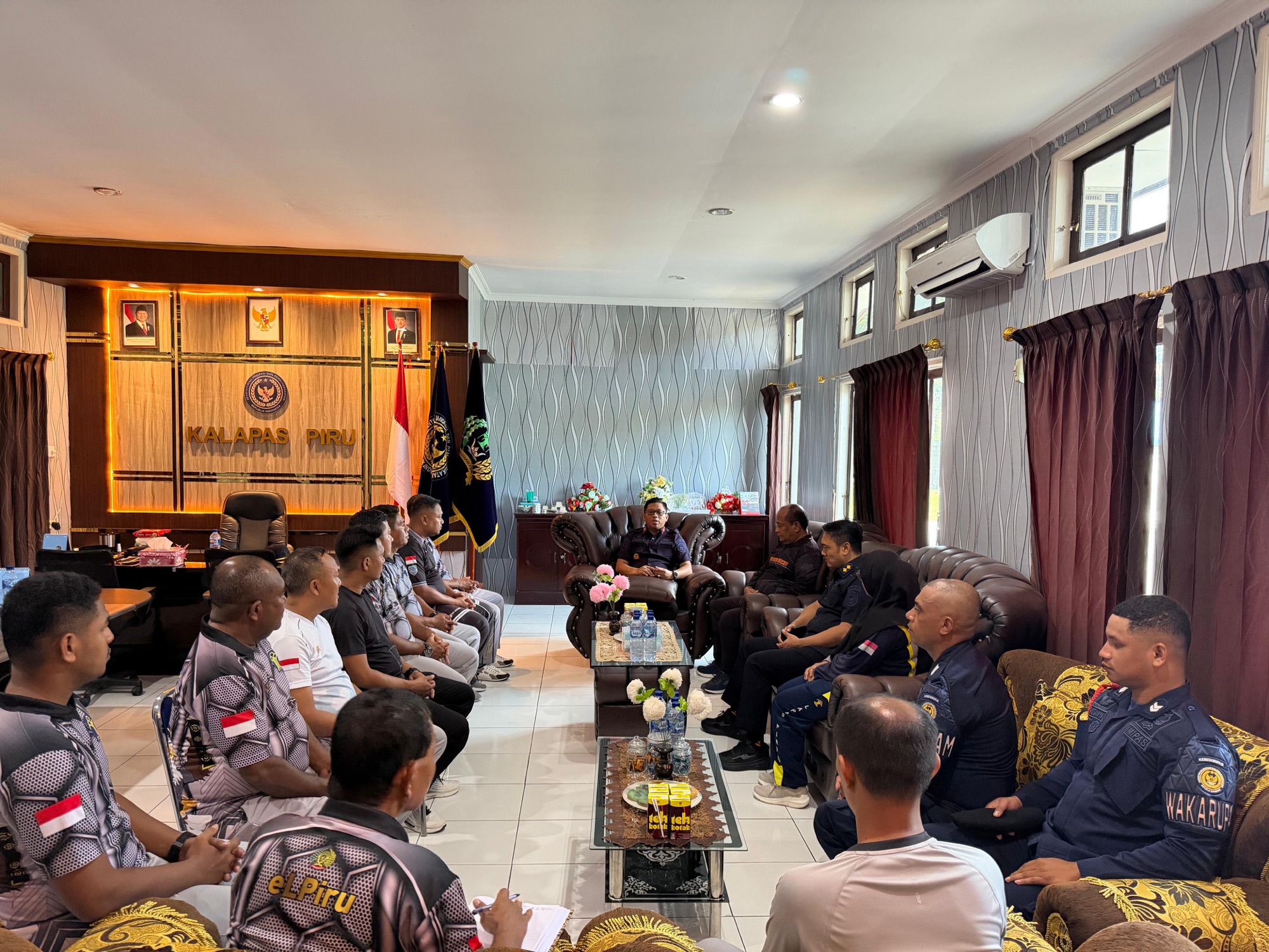 Kanwil Pas Maluku pastikan Layanan dan pembinaan warga binaan sesuai standar yang telah ditetapkan di Lapas Piru