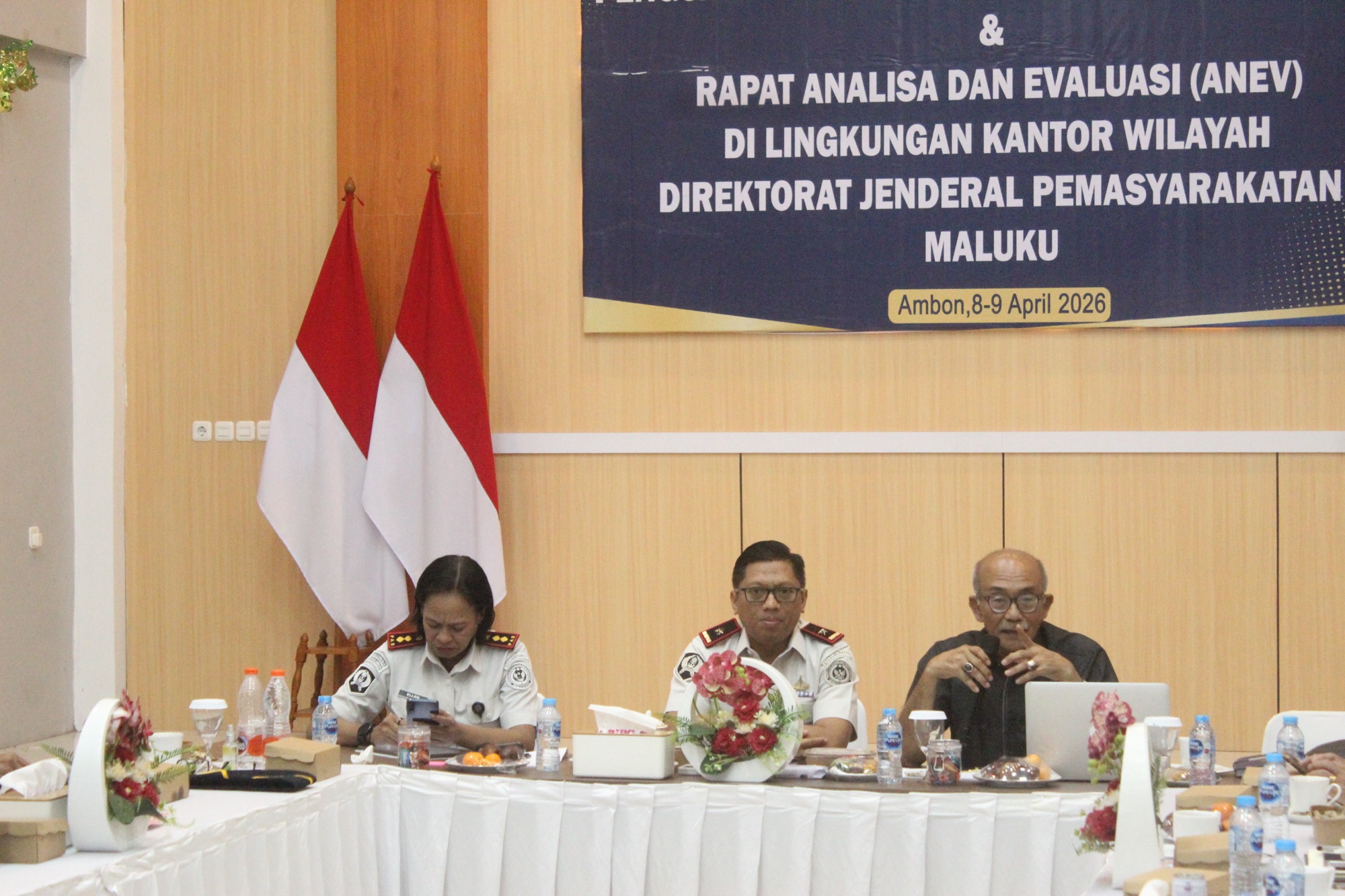 “Pemasyarakatan Maluku Perkuat Kapasitas Petugas Lewat Penguatan Penahanan dan Pidana Penjara Sesuai UU Terbaru”