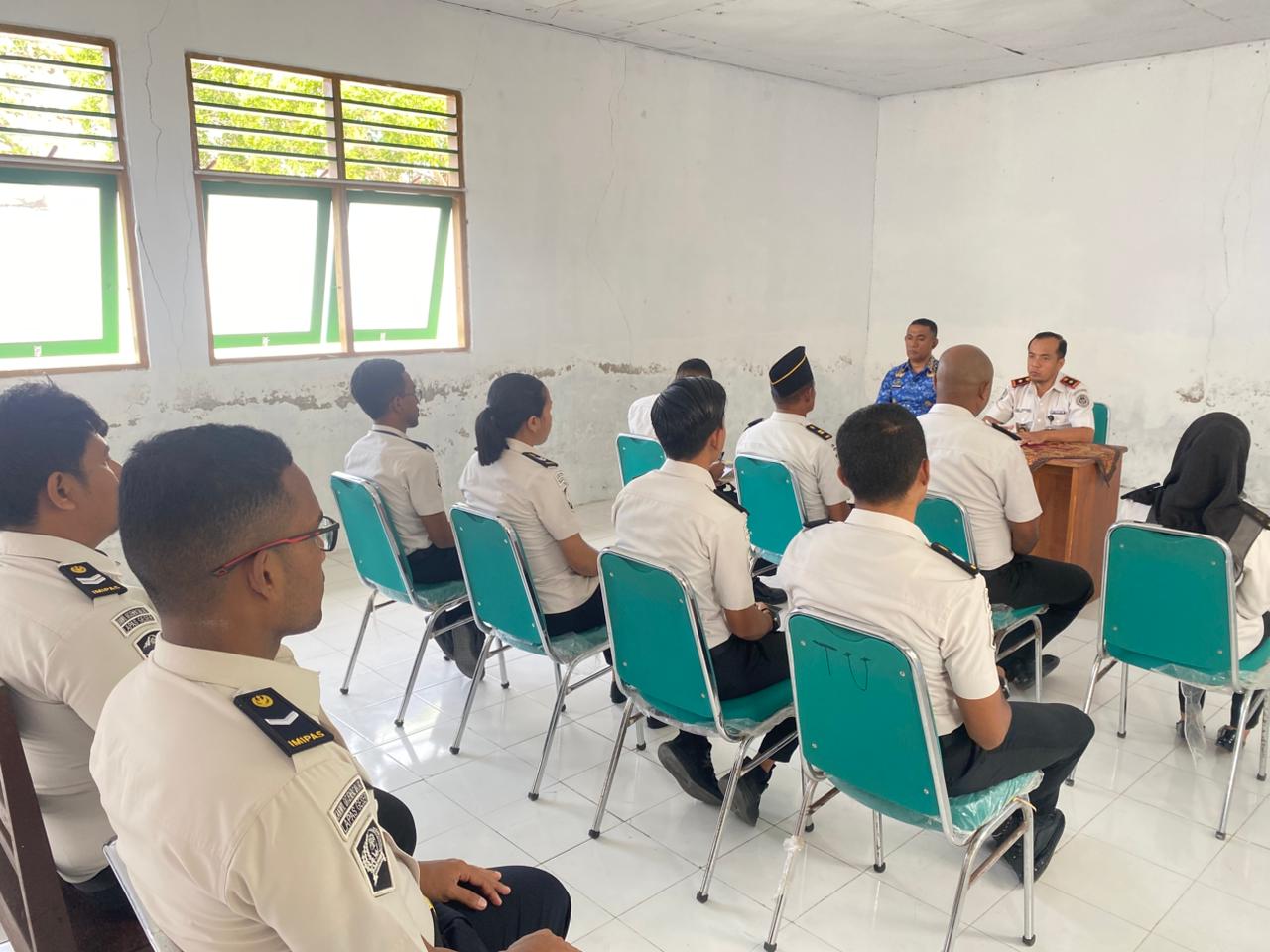 Lapas Geser Gelar Sosialisasi Anti Korupsi dan Konflik Kepentingan Menuju Pelayanan Prima yang Transparan dan Berintegritas