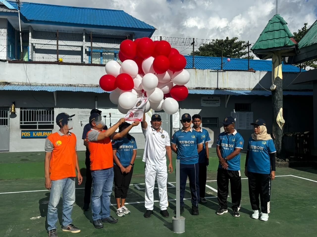 Menyambut Hari Kemerdekaan RI ke-81, Rutan Ambon Resmi Buka Pekan Olahraga dan Seni (Porseni)