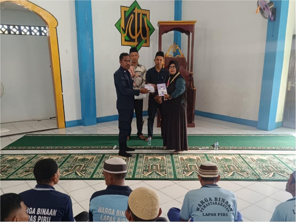 Sinergi Lapas Piru dan Kemenag SBB Perkuat Pembinaan Keagamaan Melalui Pengajian dan Bantuan Sarana Ibadah