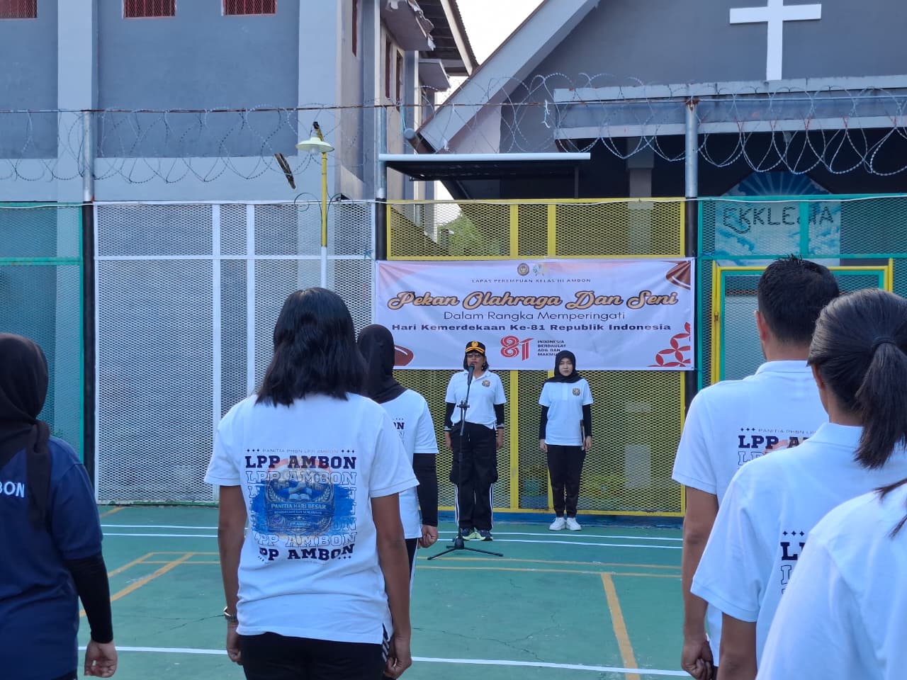 PORSENI 2026 Resmi Dibuka, Lapas Perempuan Ambon Semarakkan Peringatan HUT ke-81 Republik Indonesia