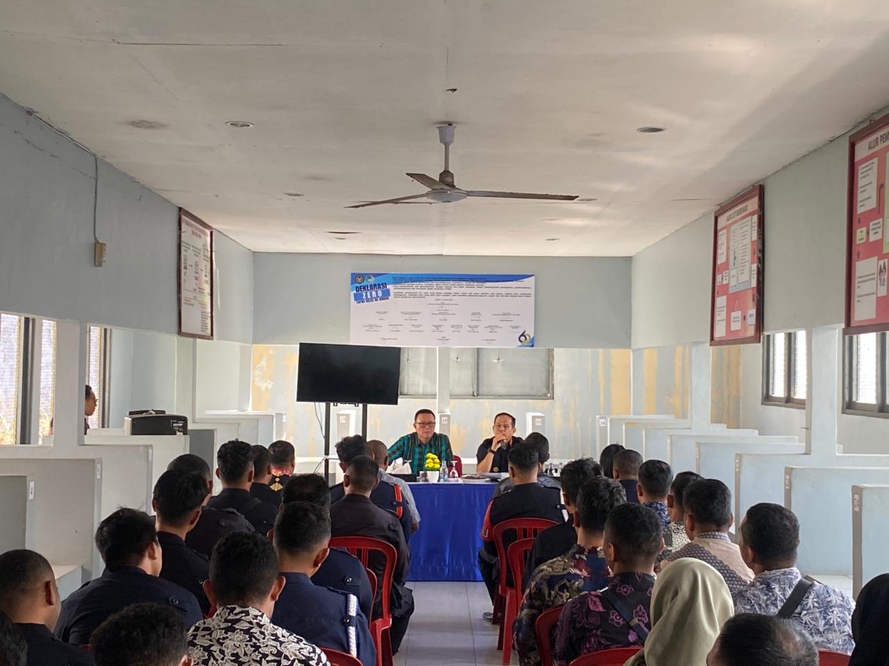 Tingkatkan Kesiapsiagaan, Kanwil Ditjenpas Maluku Perkuat Pengamanan Lapas Ambon
