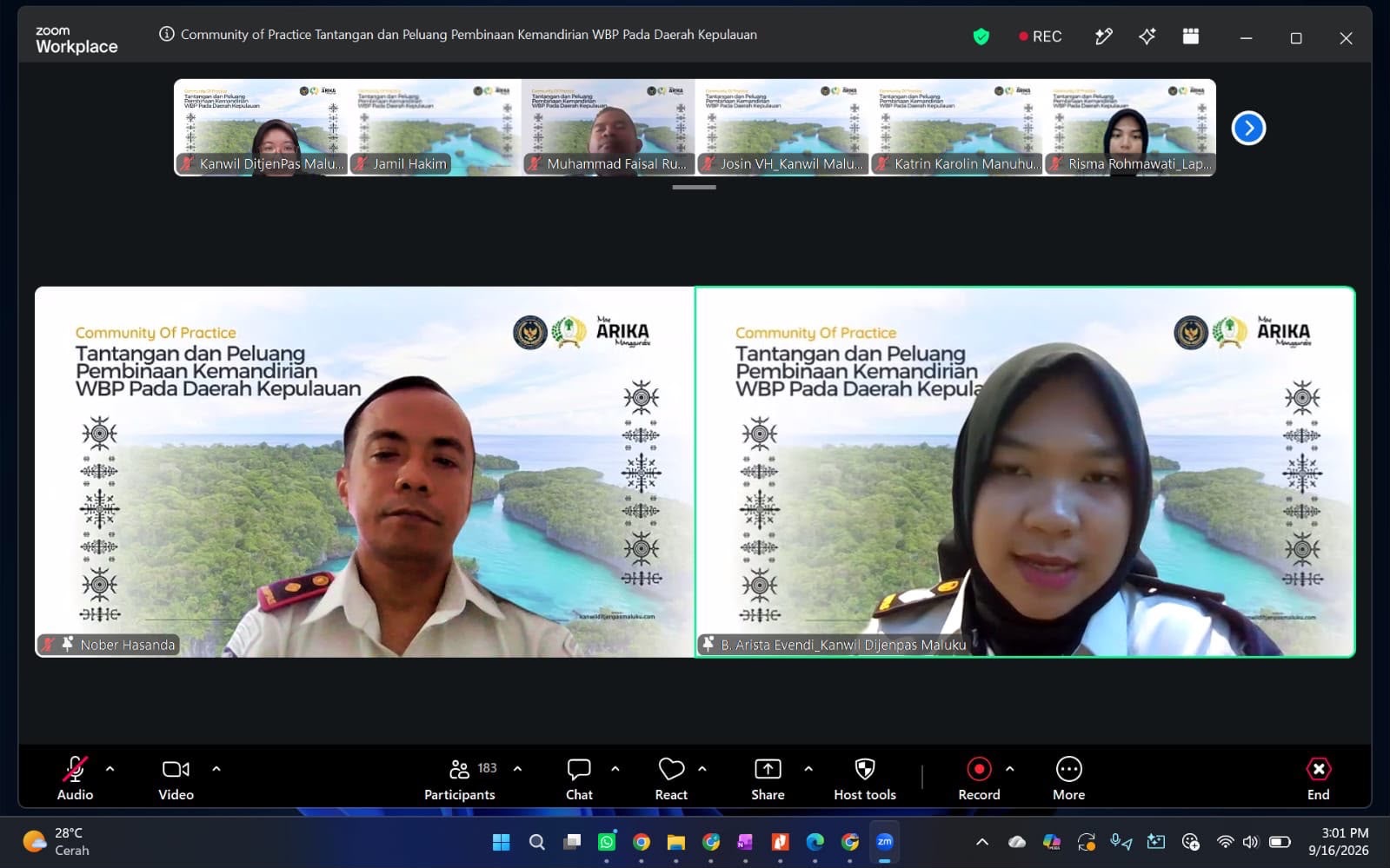 Kanwil Ditjenpas Maluku Perkuat Pembinaan Kemandirian Warga Binaan di Wilayah Kepulauan