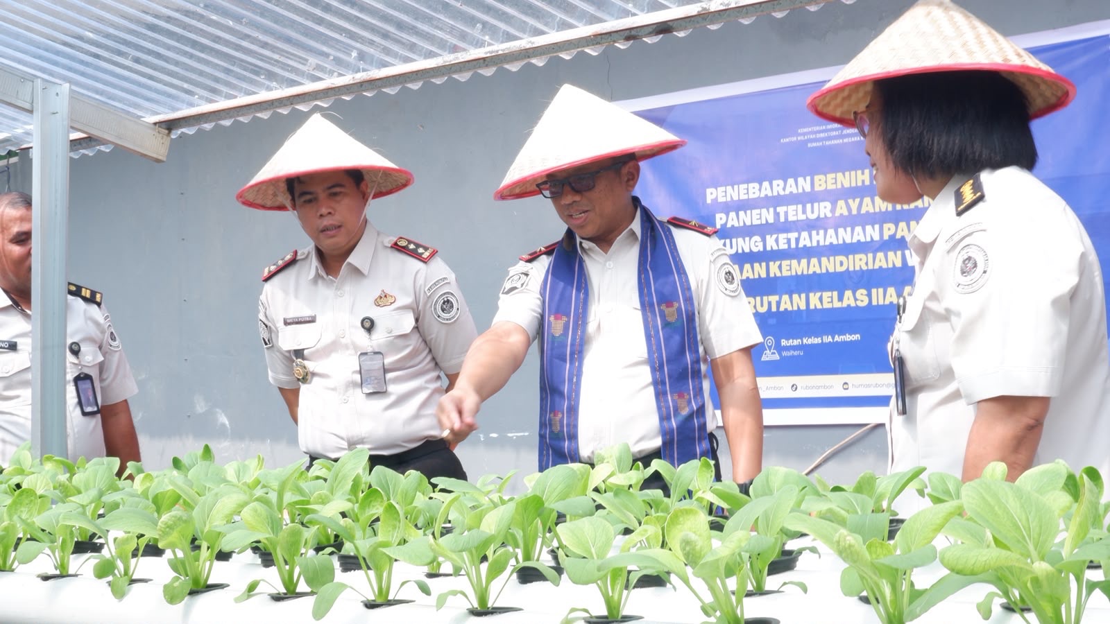 Kanwil Ditjenpas Maluku Optimalkan Ketahanan pangan melalui Pembinaan Produktif Rutan Ambon