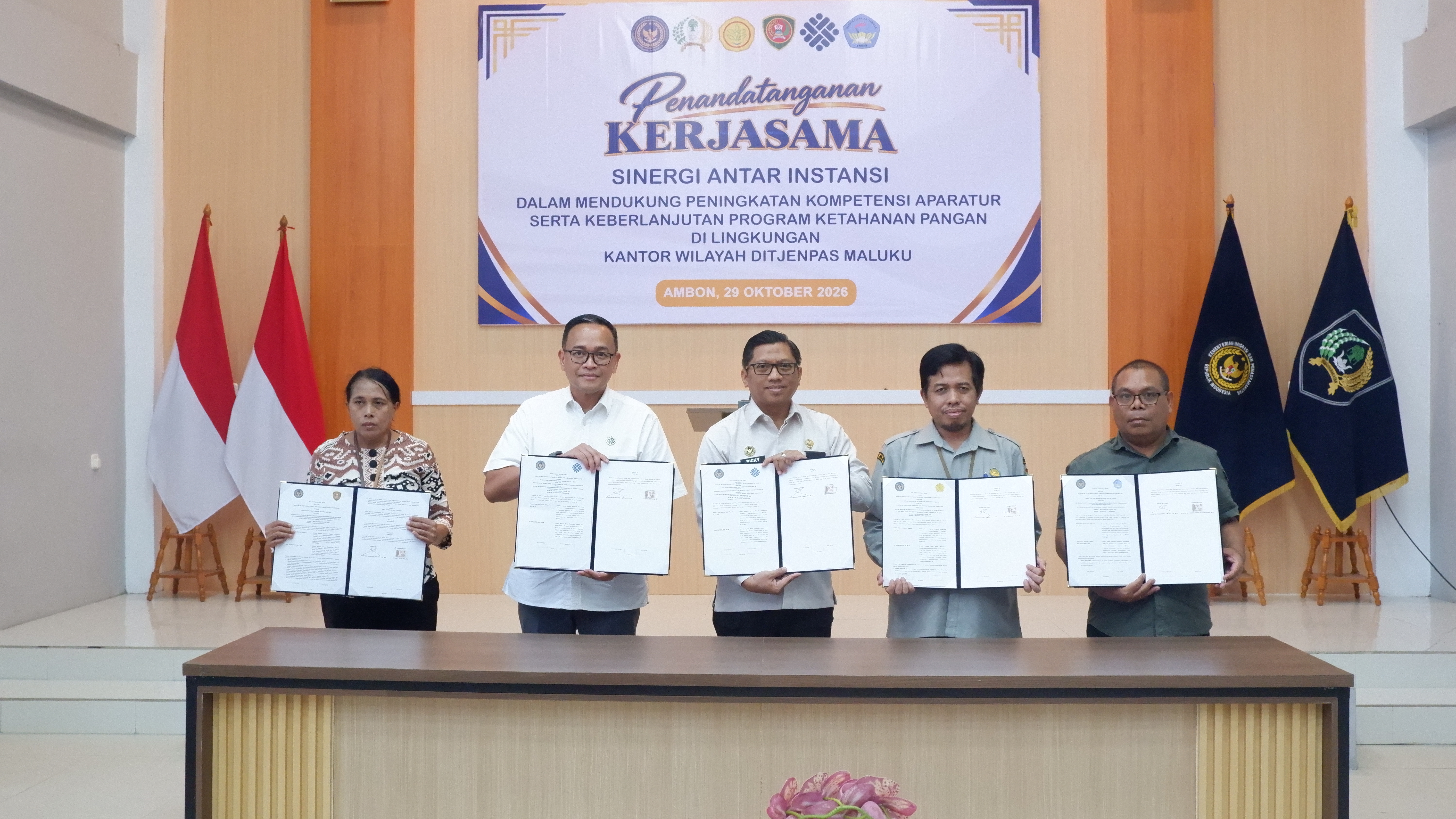Pemasyarakatan Produktif, Ketahanan pangan Menguat: Langkah Nyata Kanwil Ditjenpas Maluku