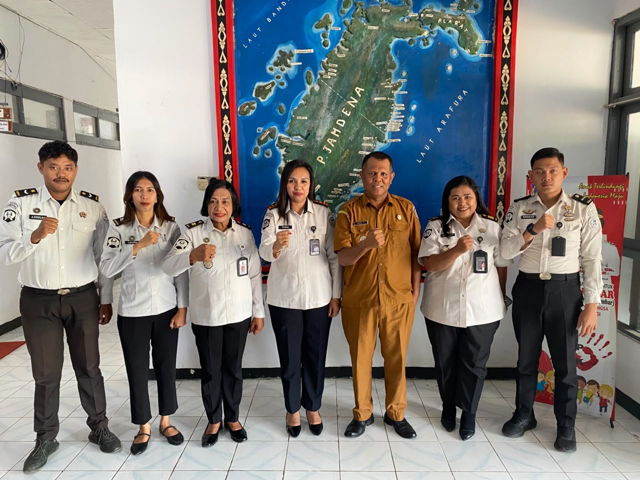 Melalui Kerja Sama Strategis, Bapas Saumlaki dan Kecamatan Tanimbar Utara Optimalkan Pembimbingan serta Pengawasan Klien Pemasyarakatan