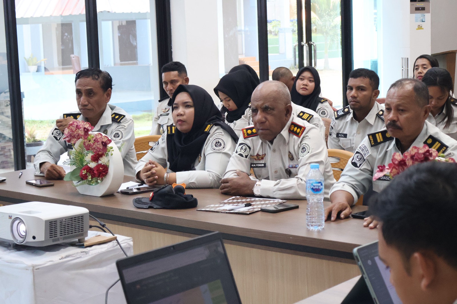 LPKA Ambon Ikuti Evaluasi Capaian Kinerja Kanwil Ditjenpas Maluku
