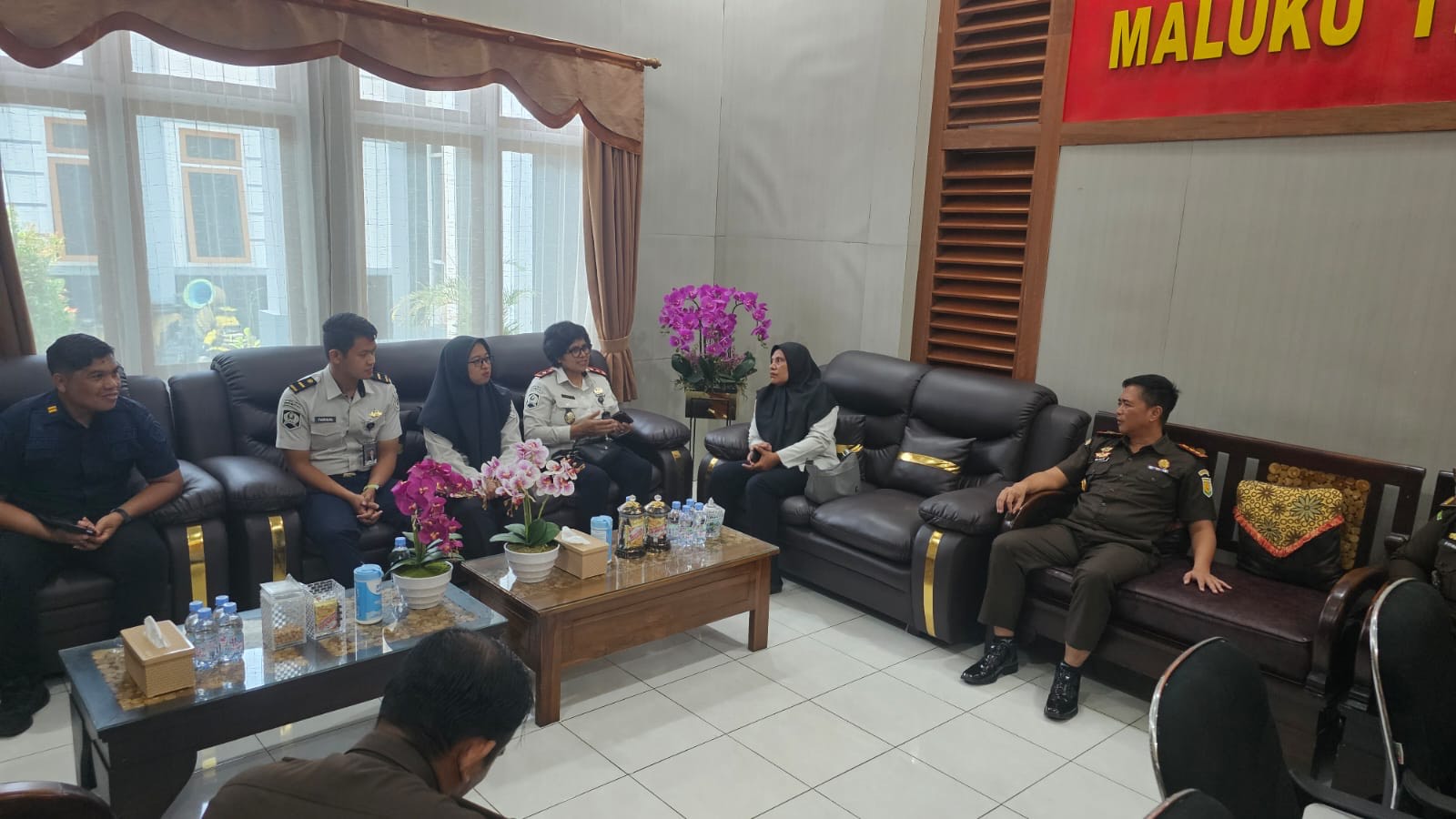 BAPAS AMBON KUATKAN SINERGI DENGAN PN MASOHI DAN KEJARI MALUKU TENGAH KAWAL PENDAMPINGAN RESTORATIVE JUSTICE DEWASA